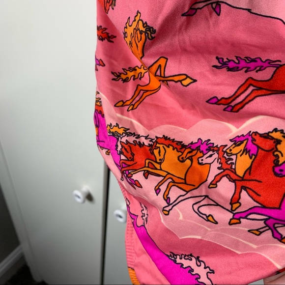 NWT Rosa Chá Brazilian One-Piece Horse Print Swimsuit - Picture 4 of 15